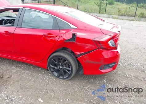 2021 Honda Civic Sport z USA, uszkodzony, nr VIN 2HGFC2F85MH516593